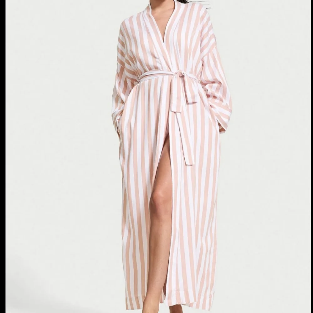 Victoria Secret Modal Cotton Long Robe Size M/L NWT - Picture 10 of 11